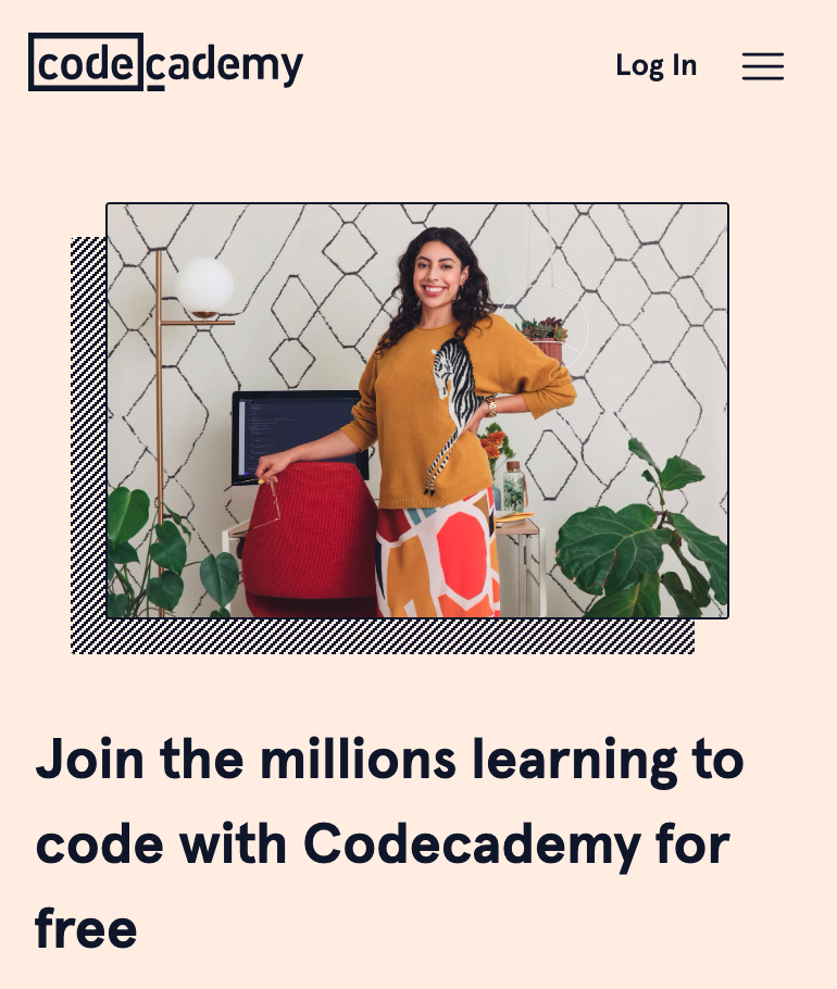 codecademy.com screenshot