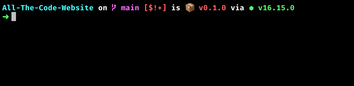 customized terminal for javascript development