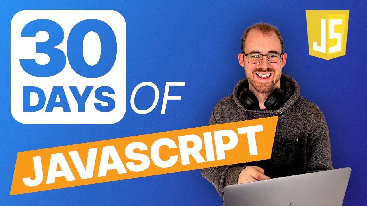 30 days of javascript course cover
